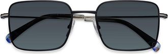 Etnia Barcelona Inca Sun Polarized BKSL Mens Sunglasses Black Size 53