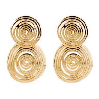Gas Bijoux Wave Earrings - Dames - Oorbellen - Geel - ONE Size - Accessoires