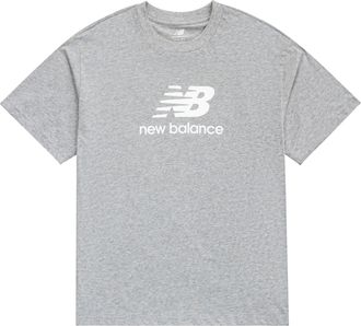 New Balance Essential Logo T-shirt Asia Sizing Grey AMT31541-AG