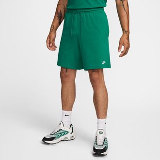 Nike Mens Nike Sportswear Club Knit Shorts in Green | FQ4359-365