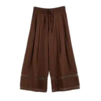 Twinset Wide Trousers, female, Brown, Size: M Wide Trousers