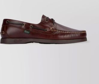 Paraboot laced shoes with stitching and eyelets