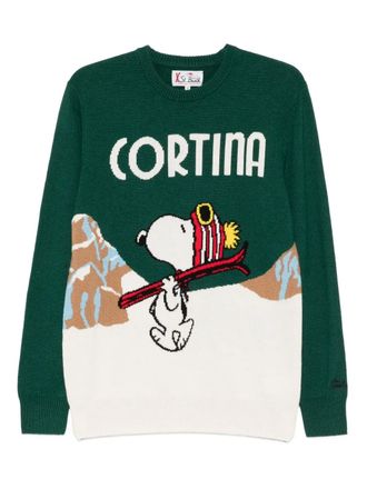 MC2 Saint Barth x Peanuts Maglione Heron - Verde