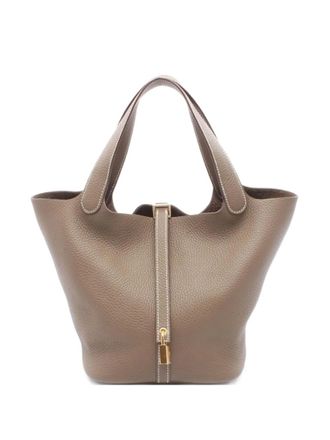 Hermès 2025 Picotin Lock MM handbag - Grey