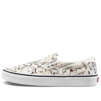 Vans Harry Potter x Classic Slip-On Marauders Map VN0A4BV3V3C