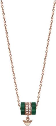 Emporio Armani Ketting met beweegbare hanger - Dames - Kettingen - Geel - ONE Size - Accessoires