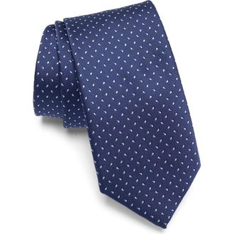 Original Penguin Darrin Paisley Jacquard Tie in Navy at Nordstrom Rack