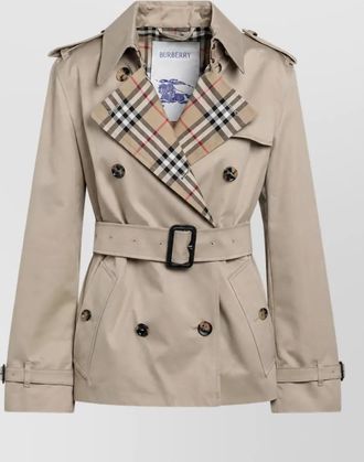 Burberry fitted jacket