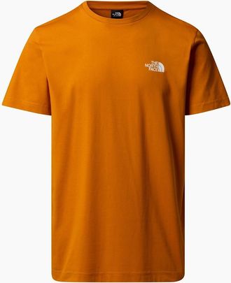 Nike Mens The North Face Simple Dome T-Shirt Orange - Size: 44