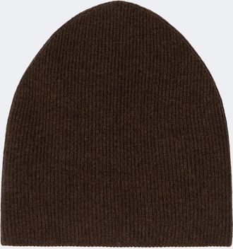 The Row Qais ribbed-knit virgin wool beanie