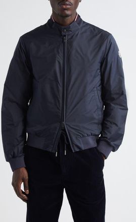 Moncler Reppe Rain Jacket in Greyish Navy at Nordstrom, Size 1