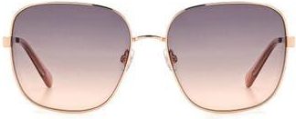 Fossil 57mm Square Sunglasses in Red Gold at Nordstrom Rack