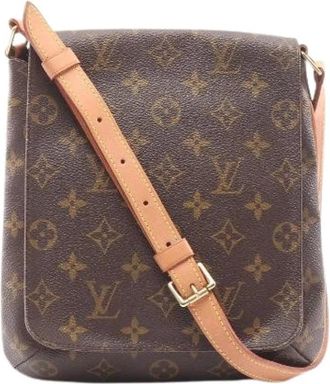 Louis Vuitton Pre-owned Cross Body Bags, female, Brown, Size: ONE SIZE Pre-owned Musette Salsa Monogram shoulder bag