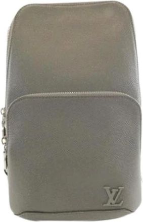 Louis Vuitton Pre-owned Cross Body Bags, male, Gray, Size: ONE SIZE Pre-owned Cross Body Bag