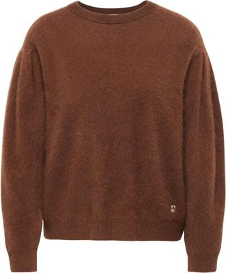 LeComte Pullover - - Knitwear - Donna - Marrone - S
