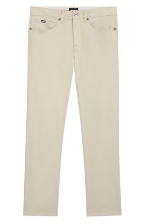 BOSS Delaware Slim Fit Stretch Jeans in Open White at Nordstrom, Size 31 X 32