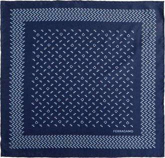 Ferragamo Uomo, Accessori, Blu, Taglia unica, new