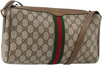 Gucci Pre-owned Cross Body Bags, female, Beige, Size: ONE SIZE Pre-owned Vintage Cross Body Bag