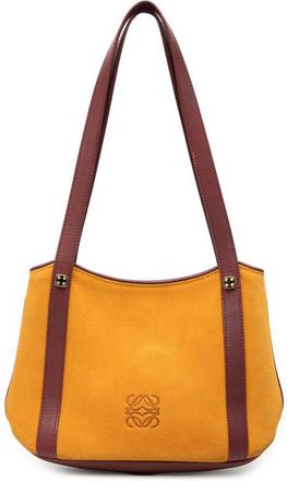 Loewe Pre-owned LOEWE Suede Anagram Shoulder Bag Ladies 9RHPOAWCIXU41IG5