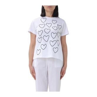 Liviana Conti Dames, Tops, Wit, Maat: XS Katoen