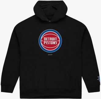 Mitchell & Ness Mens Mitchell & Ness Black Detroit Pistons Basic Fleece Hoodie at Nordstrom, Size Xx-Large