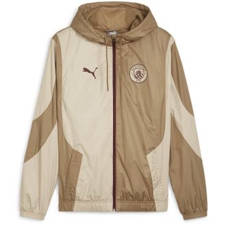 Puma Mens Manchester City Woven Jacket (Sand) - Size Medium