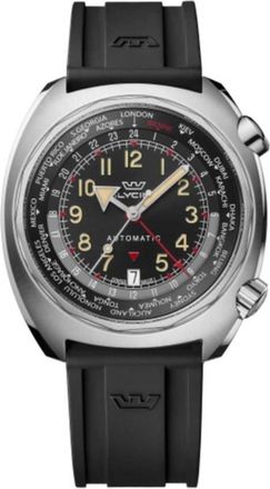 Glycine Airman SST GMT Automatic Black Dial Mens Watch GL0312
