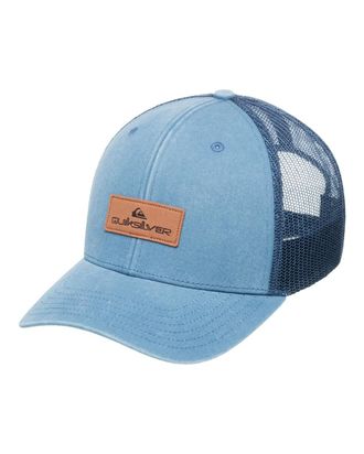 Quiksilver Trucker Cap QUIKSILVER Down Thech, Herren, blau (coronet blau), Kunstfaser, Caps Trucker Cap
