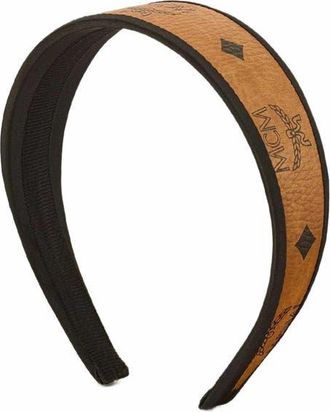 MCM Headband in Visetos in Cognac at Nordstrom