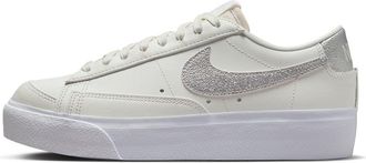 Nike (WMNS) Nike Blazer low Platform Summit White Sail White Metallic Silver DQ7571-101