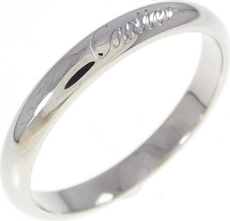 Cartier Platinum 950 Band Ring (Pre-Owned)