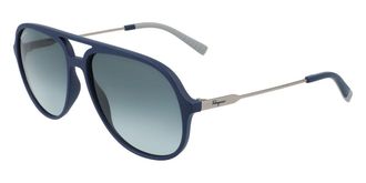 Ferragamo SF 999S 414 Mens Sunglasses Blue Size 60