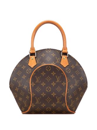 Louis Vuitton 1998 Monogram Ellipse PM handbag - women - Leather/Canvas - One Size - Brown