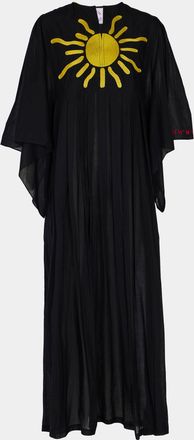 Kilometre Paris Sun Embroidered Cotton Dress One Size