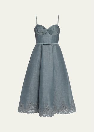 Zimmermann Ascent Tucked Midi Dress