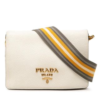 Prada Pre-owned Prada Vitello Daino Flap Crossbody Ladies XKCFUJXNP25BTZG4