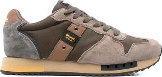 Blauer Sneakers - Heren - Sneakers - Veelkleurig - 45 EU - Leer - Schoenen
