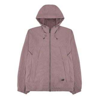 New Balance Uni 740 Shifted Woven Jacket Asia Sizing Grey Pink NBNAG21303-GP