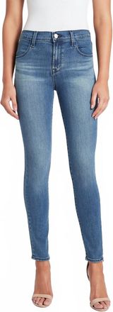 J Brand Maria High-Rise Skinny Jean In Blue