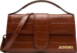 Jacquemus Womens Le Grand Bambino Bag - Brown Leather - One Size