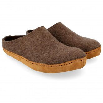 Haflinger Emils Toffel H&uuml;ttenschuhe - Unisex | braun