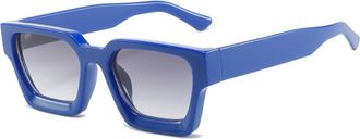 Generic Mens Outdoor Driving Sunglasses Vacation Beach Womens Accessories Sun Glasses(Blue)