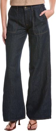 7 For All Mankind Lotta Blueberry Wide Leg Jean