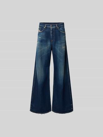 Diesel Flared Fit Jeans mit Lyocell-Anteil in Dunkelblau, Gr&ouml;&szlig;e 30