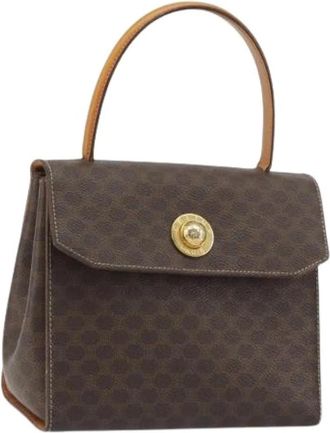 Celine Pre-owned Vintage Hand Bag - Dames - Vintage Handtas - Bruin - ONE Size - Leer - Vintage