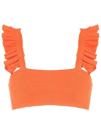 Clube Bossa Top bikini Zarbo con scollo quadrato - Arancione