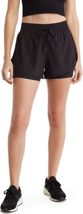 90 Degree by Reflex 2-in-1 Running Shorts in Black at Nordstrom Rack, Size X-Large