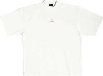 Balenciaga Je taime T-shirt Large Fit White 744439TOVM79079