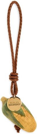 Ruslan Baginskiy Corn Bag Charm in Yellow/Green at Nordstrom