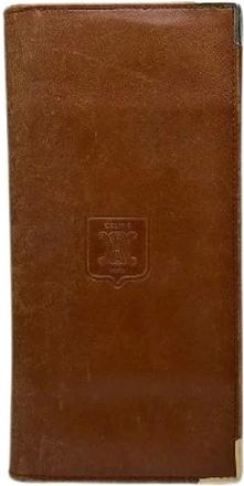 Celine Pre-owned Wallets, female, Brown, Size: ONE SIZE Pre-owned Wallet